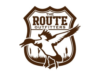 The Route Outfitters  logo design by daywalker