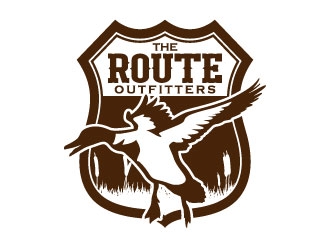 The Route Outfitters  logo design by daywalker