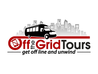 Off the Grid Tours logo design by jaize