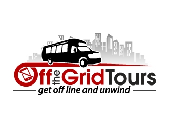 Off the Grid Tours logo design by jaize