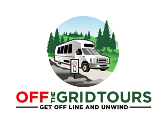 Off the Grid Tours logo design by CreativeMania