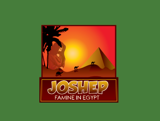 Joseph: Famine in Egypt logo design by SiliaD