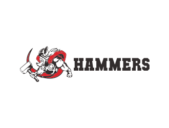 Hammers logo design by giphone