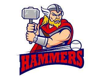 Hammers logo design by haze