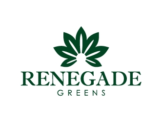 Renegade Greens logo design by Marianne