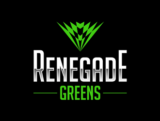 Renegade Greens logo design by logolady