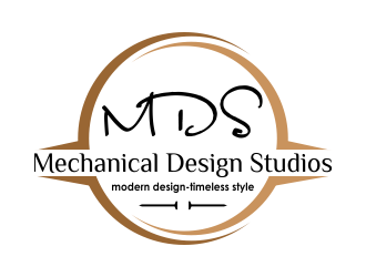 Mechanical Design Studios logo design by ROSHTEIN