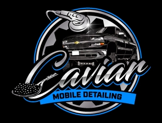 Caviar Mobile Detailing logo design by jaize