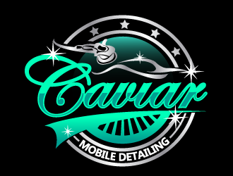 Caviar Mobile Detailing logo design by Silverrack