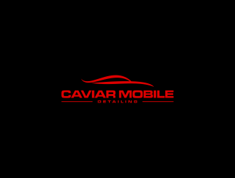 Caviar Mobile Detailing logo design by L E V A R