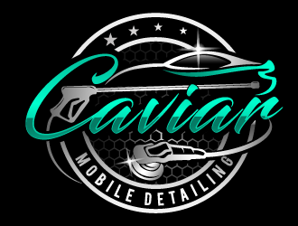 Caviar Mobile Detailing logo design by THOR_
