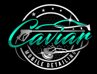 Caviar Mobile Detailing logo design by THOR_