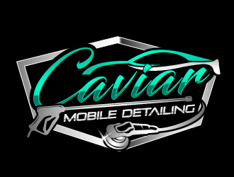 Caviar Mobile Detailing logo design by THOR_