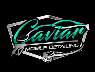 Caviar Mobile Detailing logo design by THOR_