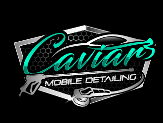 Caviar Mobile Detailing logo design by THOR_