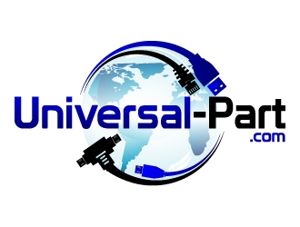 Universal-Part.com logo design by jaize