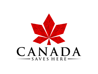 Canada Saves Here logo design by Shina