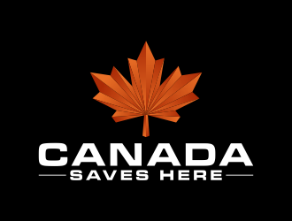 Canada Saves Here logo design by pakNton
