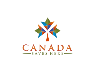 Canada Saves Here logo design by oke2angconcept