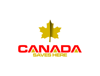 Canada Saves Here logo design by qqdesigns