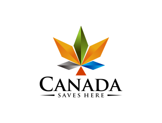 Canada Saves Here logo design by semar