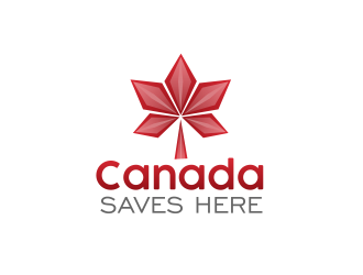 Canada Saves Here logo design by serprimero