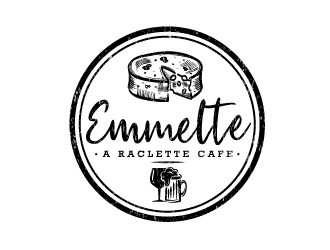 emmelte logo design by rahppin