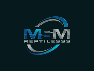MSM Reptilesss logo design by ndaru