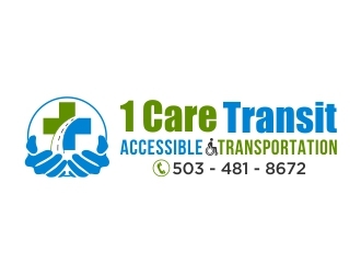 1 Care Transit logo design by dibyo