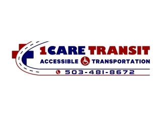 1 Care Transit logo design by aura