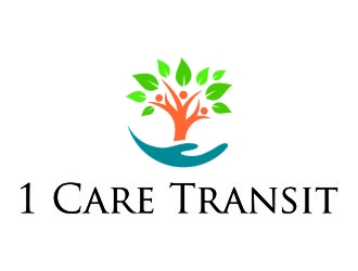 1 Care Transit logo design by jetzu