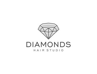 Diamonds Hair Studio logo design by CreativeKiller