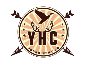 YOUNG HUNT CO. logo design by Suvendu