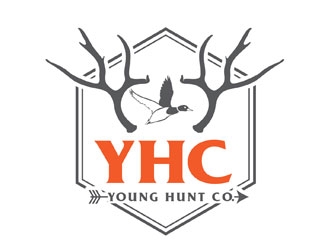 YOUNG HUNT CO. logo design by LogoInvent