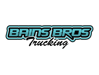 BAINS BROTHERS TRUCKING / BAINS BROS TRUCKING logo design by MCXL