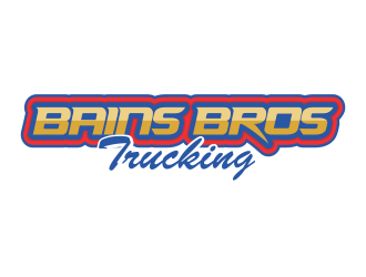 BAINS BROTHERS TRUCKING / BAINS BROS TRUCKING logo design by MCXL