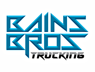 BAINS BROTHERS TRUCKING / BAINS BROS TRUCKING logo design by MCXL