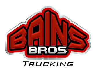 BAINS BROTHERS TRUCKING / BAINS BROS TRUCKING logo design by MCXL