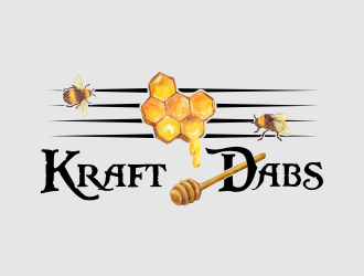 Kraft Dabs  logo design by ROSHTEIN