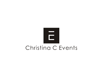 Christina C Events  logo design by checx