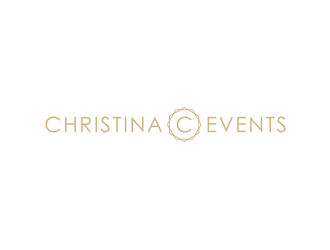 Christina C Events  logo design by Zeratu