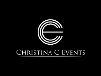 Christina C Events  logo design by ammad