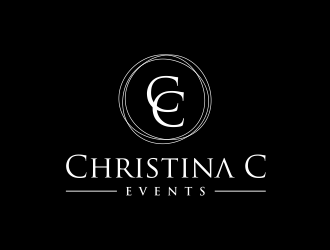 Christina C Events  logo design by ammad