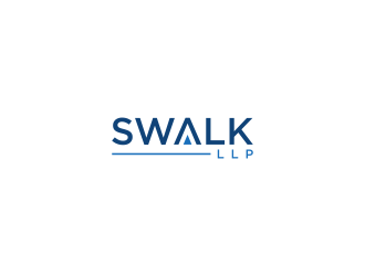 SWALK LLP   logo design by RIANW