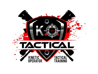 K.O. Tactical (It stand for Kinetic Operator Tactical Training) logo design by aRBy