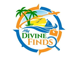 MY Divine Finds logo design by jaize
