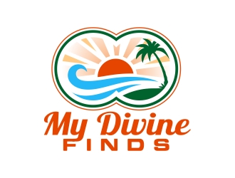 MY Divine Finds logo design by Mbezz