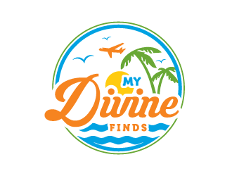 MY Divine Finds logo design by pencilhand