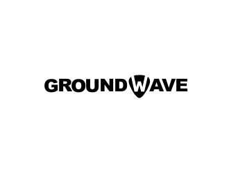 GROUNDWAVE logo design by akhi