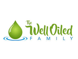 The well oiled family  logo design by kunejo